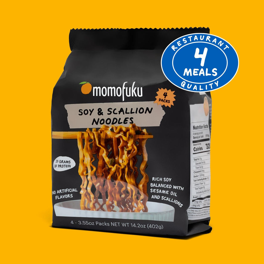 Soy & Scallion Noodles | 4 Packs J2